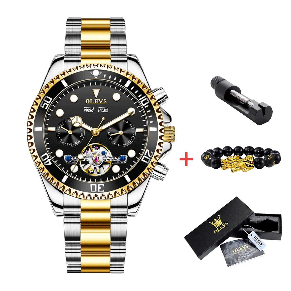 Regalia Verde – Classic (Gold & Black) Zeyo Time Regalia Verde – Emerald Skeleton Automatic